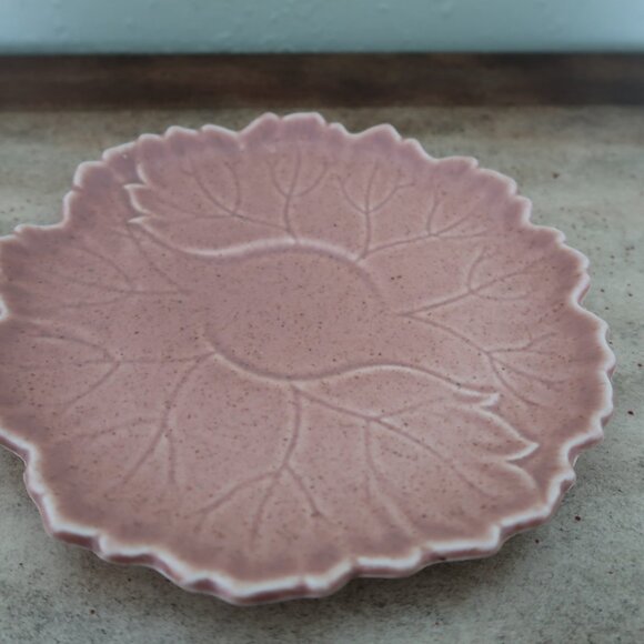 Vintage Woodfield by Steubenville Salmon Pink Saucer - Picture 2 of 4
